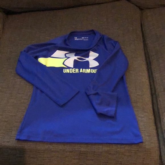 Under Armour Other - Girls long sleeve purple UA